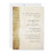 Love is Patient Vintage Wedding Invitation