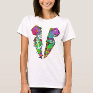 Love Is Poison Tattoo Tux Graphic Top
