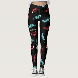 Love is Real Skeleton Leggings