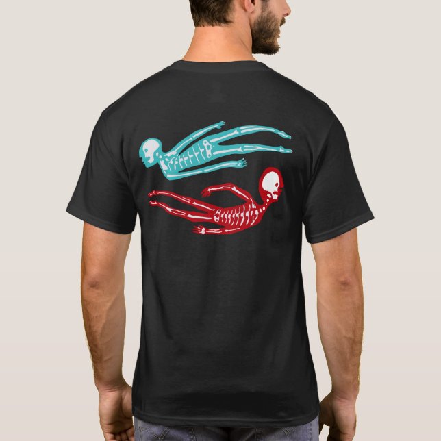 Love is Real Skeleton T-Shirt (Back)