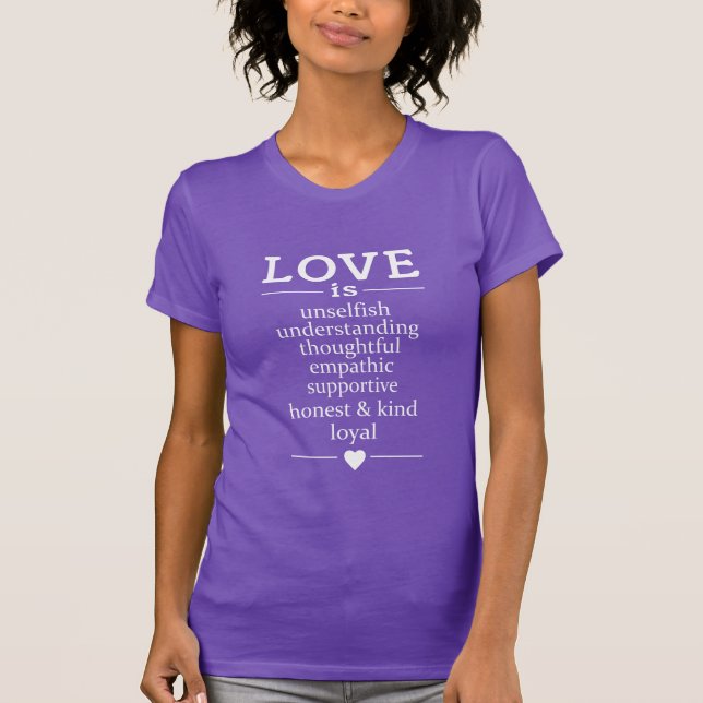 Love Is …shirts & jackets (Front)