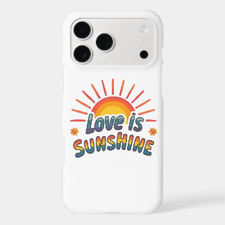 Love Is Sunshine Retro 70s | Positive Vibe