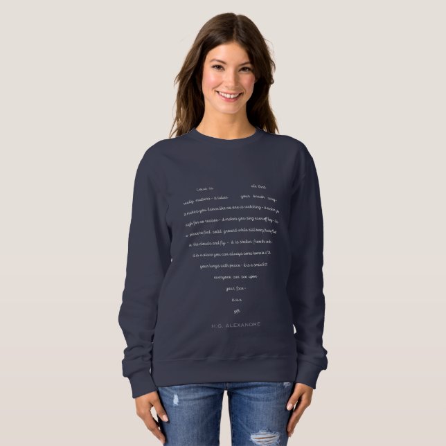 Love Is ... Sweatshirt (Front Full)