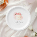 Love Is Sweet Bridal Shower Invitation Paper Plate<br><div class="desc">Gorgeous shower invitation to send to family and friends!</div>