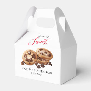 Love is Sweet Cookie Wedding Favour Box