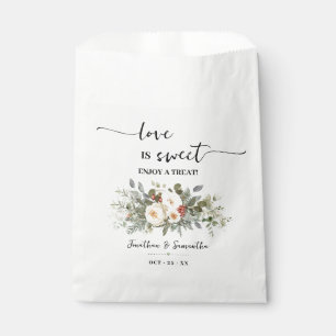Love is Sweet Enjoy a Treat Winter Shower Favour Bag