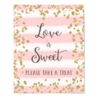 Love is Sweet Mariage Poster Imprimer