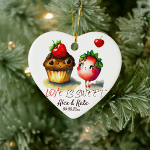 Love is Sweet Ornament