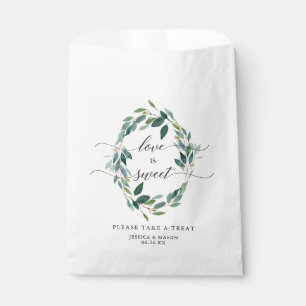Love is Sweet Please Take A Treat Favour Bag