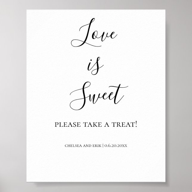 Love is Sweet Poster (Front)