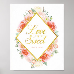 Love is Sweet take a Treat (8x10) Poster