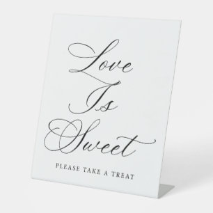 Love Is Sweet Wedding Sign Dessert Table Sign