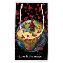 Love is the answer gift bag