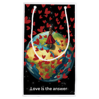 Love is the answer gift bag