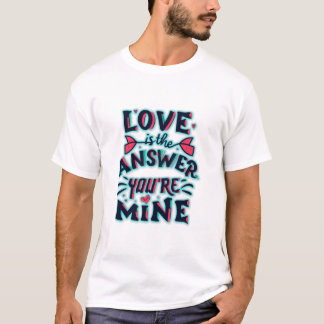 Love is the answer, you're mine T-Shirt