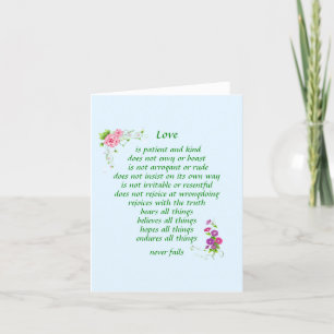 Love is The Greatest Notecard