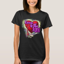 Love is the Key Motivational T-Shirt