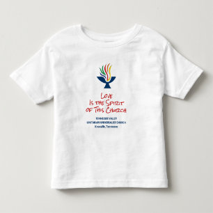 Love is the Spirit - TVUUC Toddler T-shirt