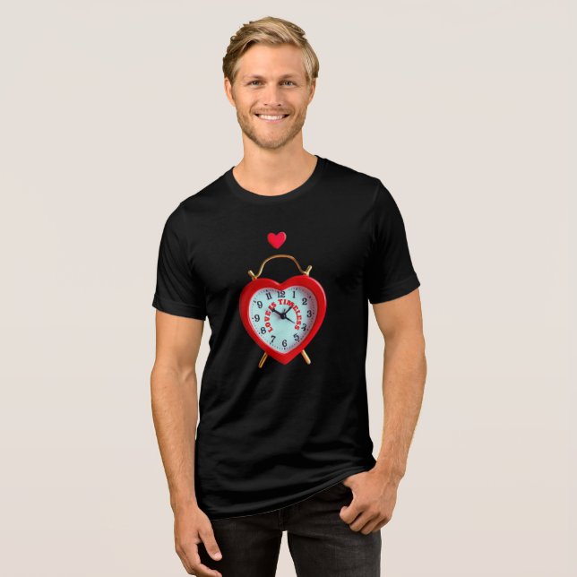 LOVE IS TIMELESS Tri-Blend SHIRT (Front Full)