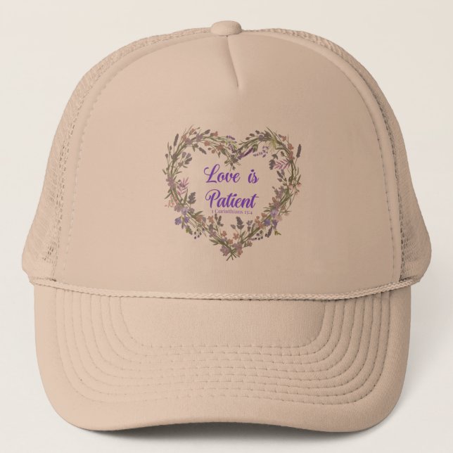 Love is.... trucker hat (Front)