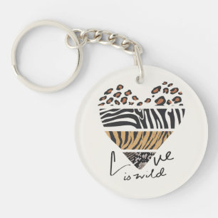 Love is Wild Keychain