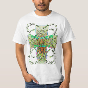 Love is YAHushua messiah cross transparent T-Shirt