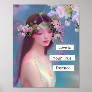 Love is Your True Essence   Fairy Like Angelic  Poster