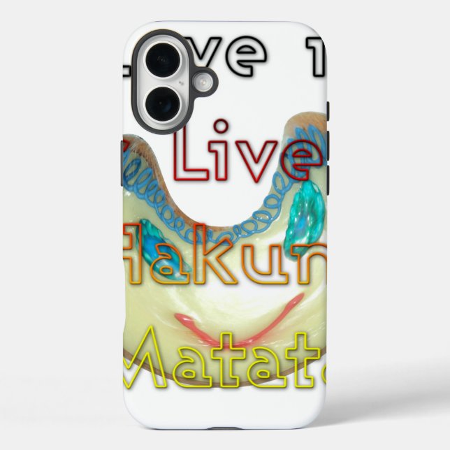 Love it or Live it Hakuna Matata.png Case-Mate iPhone Case (Back)