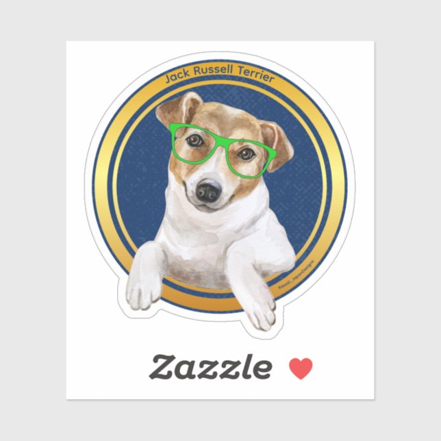 Love Jack Russell Terrier one-point original stick (Sheet)