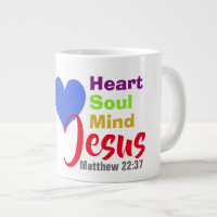Love Jesus - Jumbo Mug