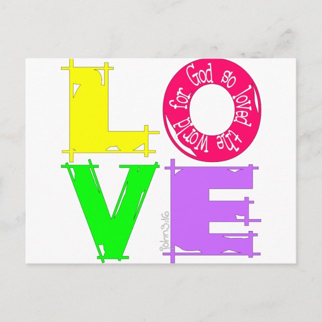 Love john316 postcard (Front)