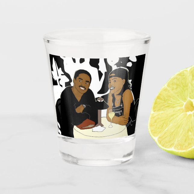 Love Jones Shot Glass (Front)