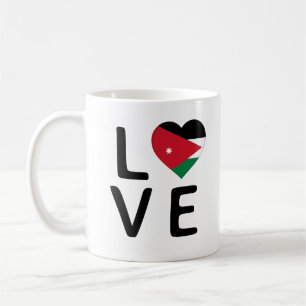 Love - Jordan Flag Coffee Mug