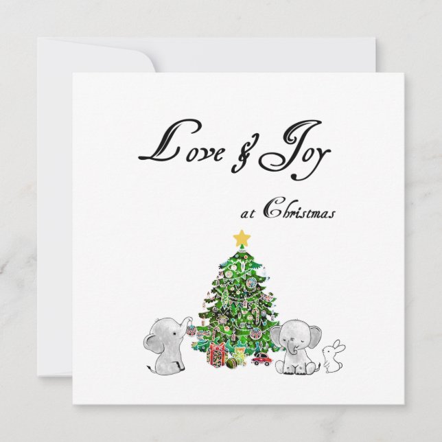Love & Joy at Christmas - CARD (Front)