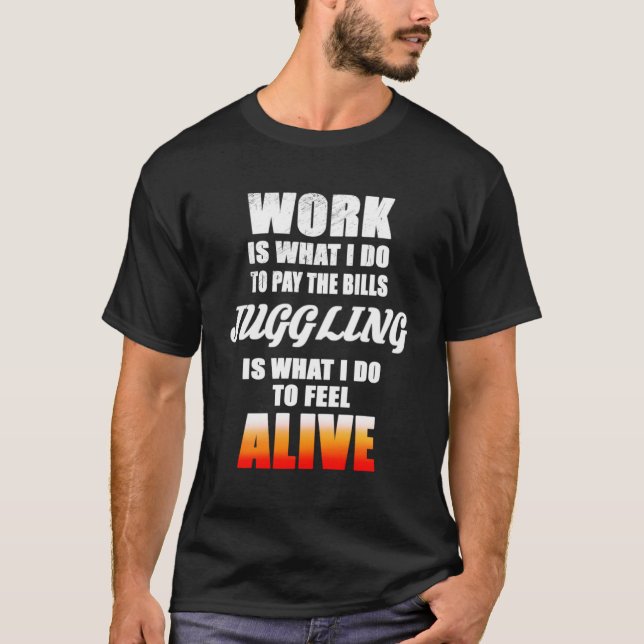 Love Juggling T-Shirt (Front)