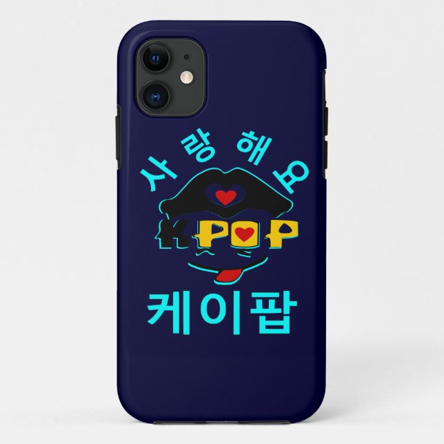 ♪♥Love K-Pop Fabulous Barely-There iPhone 5 Case♥♫ Case-Mate iPhone Case (Back)