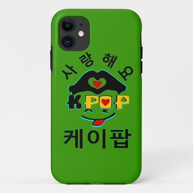 ♪♥Love K-Pop Fabulous Barely-There iPhone 5 Case♥♫ Case-Mate iPhone Case (Back)