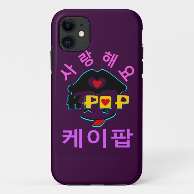 ♪♥Love K-Pop Fabulous Barely-There iPhone 5 Case♥♫ Case-Mate iPhone Case (Back)