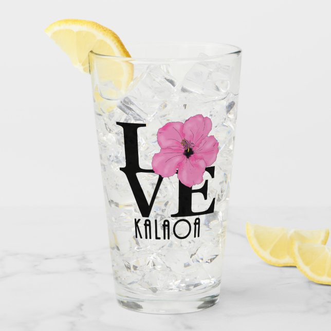 LOVE Kalaoa Pink Glass (Front Ice)