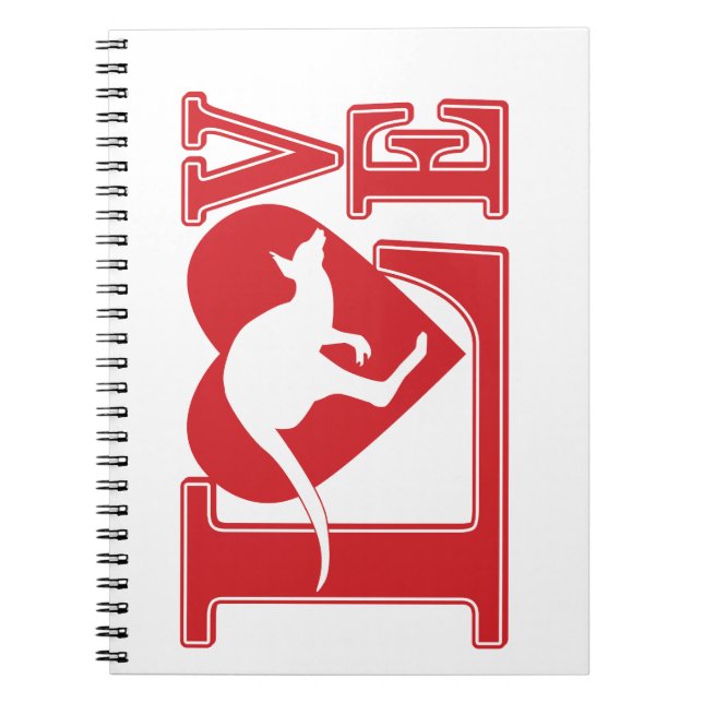 Love-Kangaroo Notebook (Front)