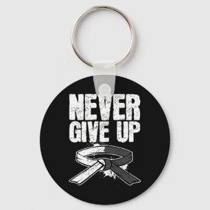 Love Karate Black Belt Gift Design Martial Arts Keychain
