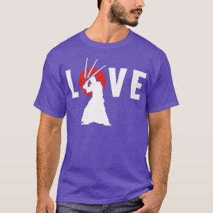 Love Kata Kenjusu Katana Samurai Kendo (2) T-Shirt