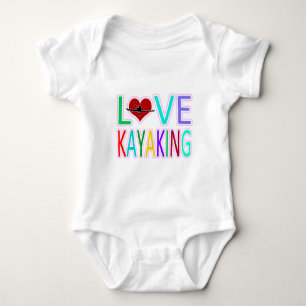 Love Kayaking Baby Bodysuit