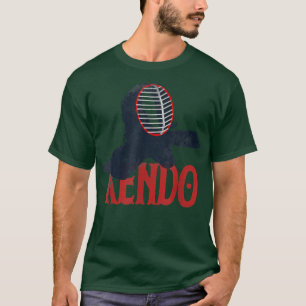 Love Kendo Japan T Japanese Warrior Samurai Gift T-Shirt