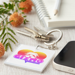 Love Kevin's Corner Mascot Maltipoo Puppy Gizmo  Keychain