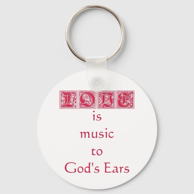 Love Keychain (Front)