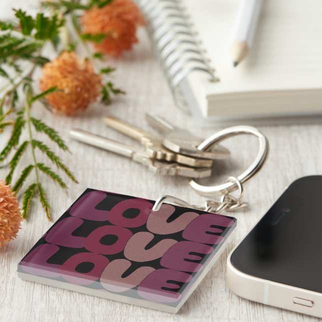 Love Keychain (Front Right)