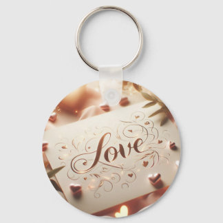 LOVE keychain elegant design