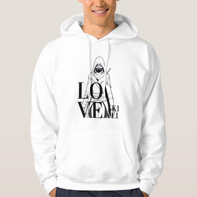 Love Kill: Mysterious Assassin Art Hoodie (Front)