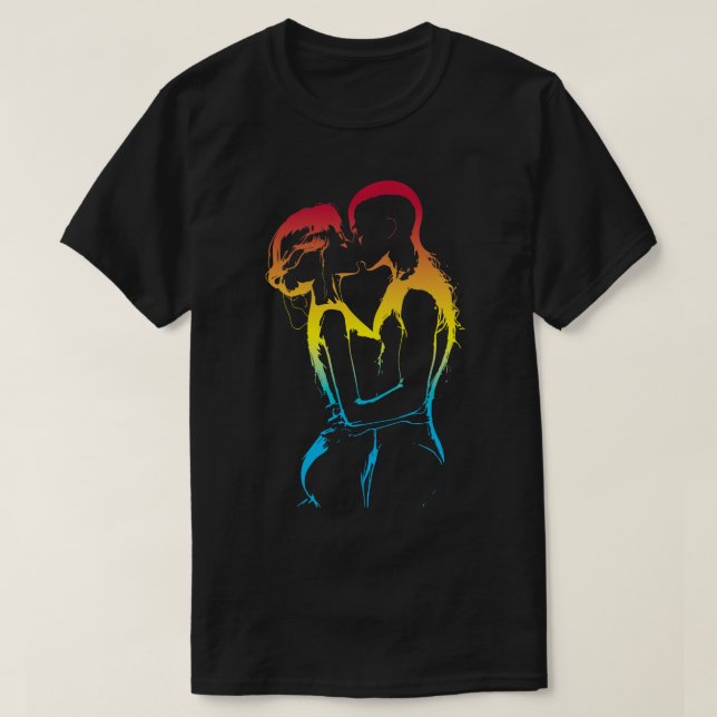 love kiss T-Shirt (Design Front)